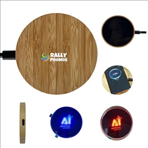Wooden Power Bank 15W Wireless Chargers